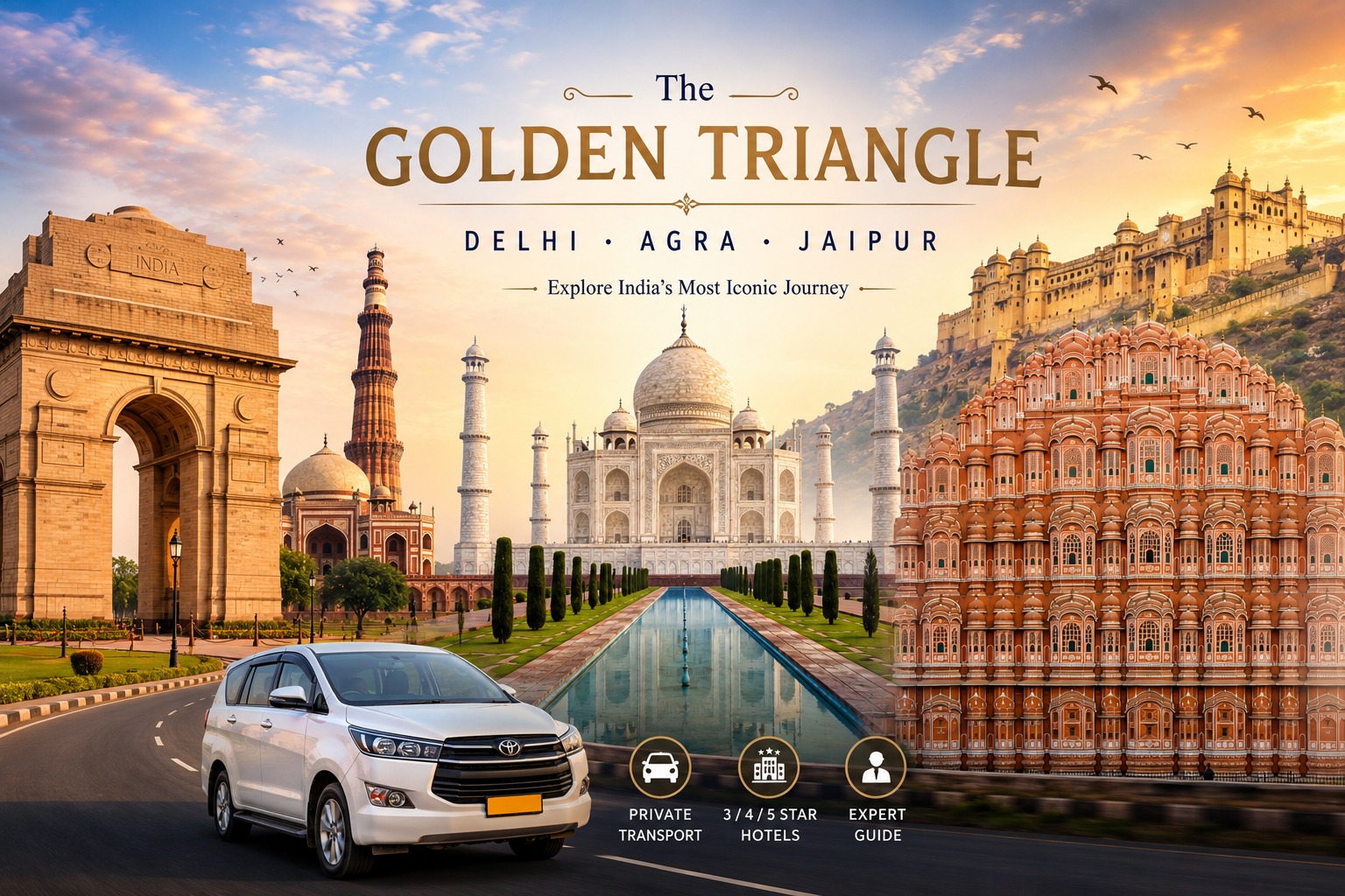 Delhi-Agra-Jaipur tours